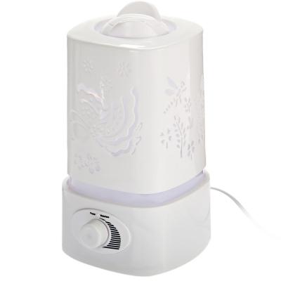 Ultrasonic Humidifier 5 in 1 Multifunctional Aroma Oil Diffuser Portable Air Humidifier Ioniser with LED Light Lamp Air Purifier NB