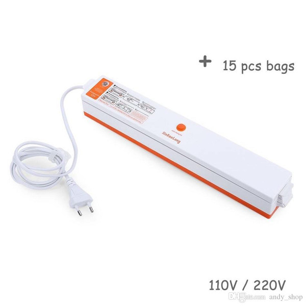 Automatic 110V /220 V Vacuum Sealer Electric Vacuum Food Sealing Machine Vacuum Packaging Machine US/EU/UK/AU plug