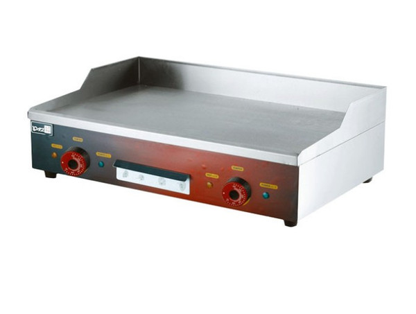 Commercial electric griddle flat griddle baking plate with double temperature controllers LLFA