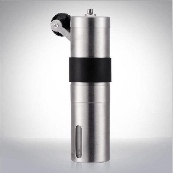 Coffee grinder Hand coffee grinder Stainless steel bean mill with silica gel Coffees maker coffee mill