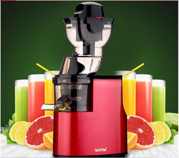 SAVTM large caliber raw juice machine low speed slow grinding juicer health juice cooking machine multi-functional juicer free shipping!