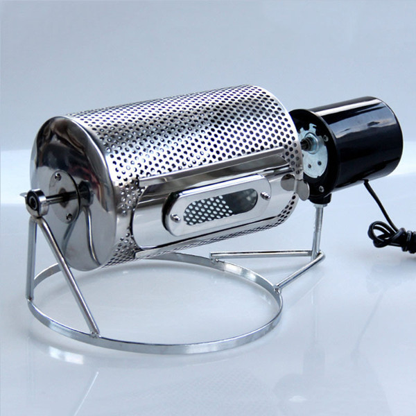 Household Coffee Roaster Electric Stainless Steel Glass Window Coffee Bean Roasting Machine 110V/220V Bean Baking Machine