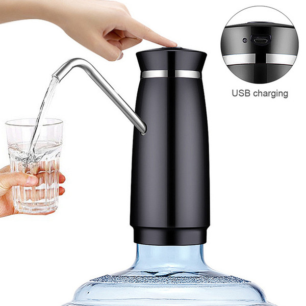 Jetmaker Automatic Electric Portable Water Pump Dispenser Gallon Drinking Bottle Switch Wireless Rechargeable Electric Water Bottle Pump NB