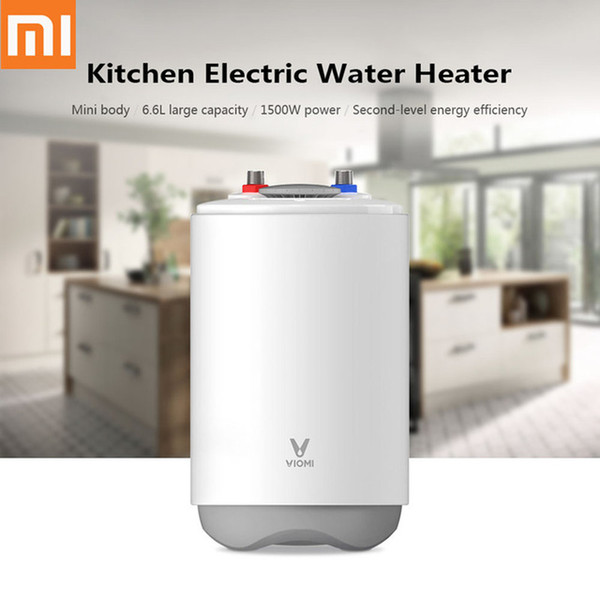 Original Xiaomi Water Heater VIOMI Portable Electric Water Heater Fr Kitchen Bathroom 6.6L 1500W IPX4 Waterproof Free Shipping NB