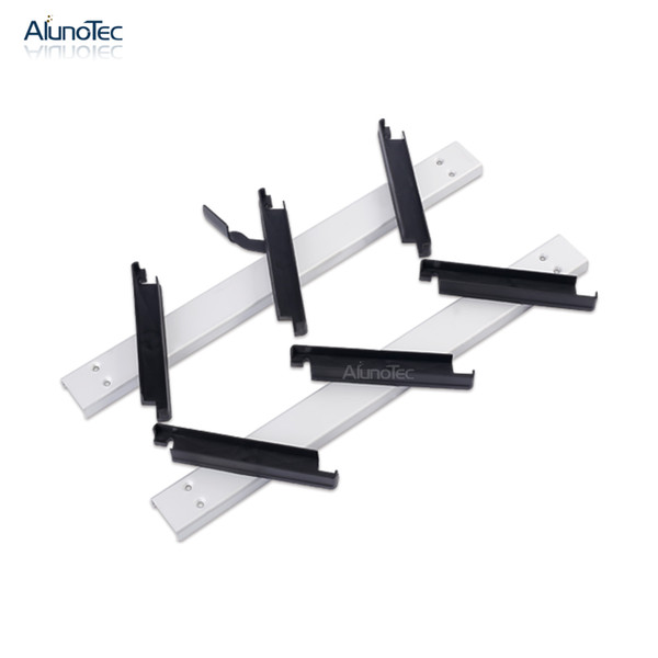 Aluno SF-700 6 Inch clip 12 blades 1700mm(H) Aluminium Louvre Frame with 19mm holder