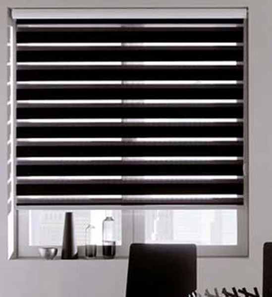 Free shipping quality double-layer roller zebra blinds made to order easy to install