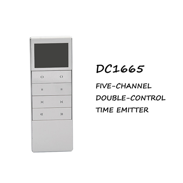 Dooya 5 Channel DC1665 5-Channel Double-Control Time Remote Control Transmitter