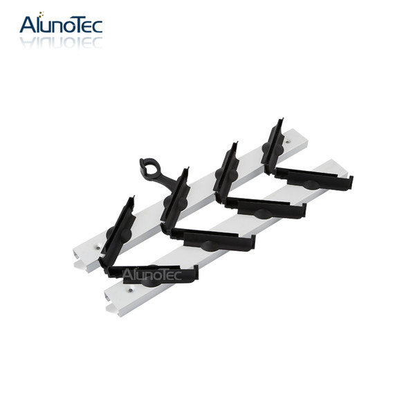 Aluno SF-200 4 Inch clip 13 Blades1183mm(H) Sier Good quality louvered hardware on sale for buildings