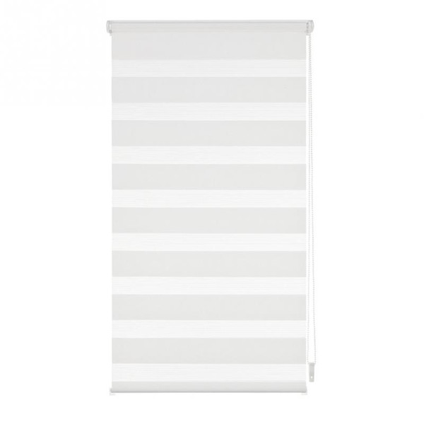 Fashion Luxury Roller Zebra Blind Curtain Window Shade Home Decoration White