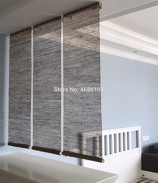 Southeast Asia Natural Ramie Curtain blinds Zen Vestibule screen Partition curtain Door for living room/Bedroom/Tearoom