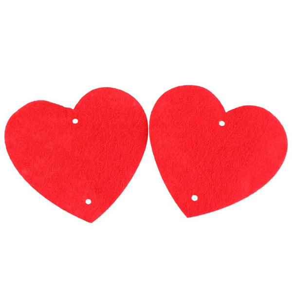 16pcs Hanging Red Heart String Valentines Day Decorations Engagement Wedding Party