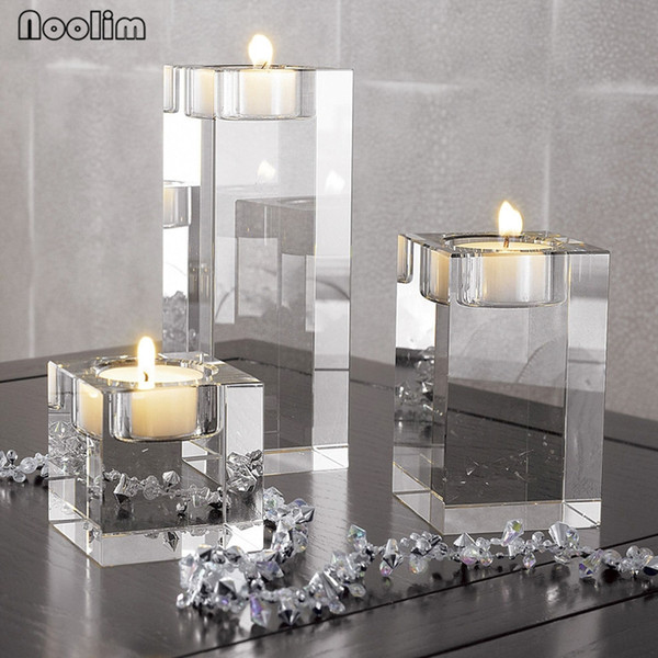 NOOLIM Religious Candle Holders Tealight Candlestick Wedding Decorations Centerpieces Bonus