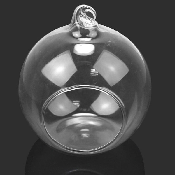 Hanging Glass Tea light Candle Holders, Glass Globe Candle Holder for Wedding Decor, 12 pcs/lot