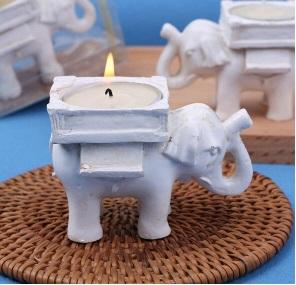 Retro Elephant Tea Light Candle Holder Candlestick Wedding Home Decor Crafts tea light holders tealight holder