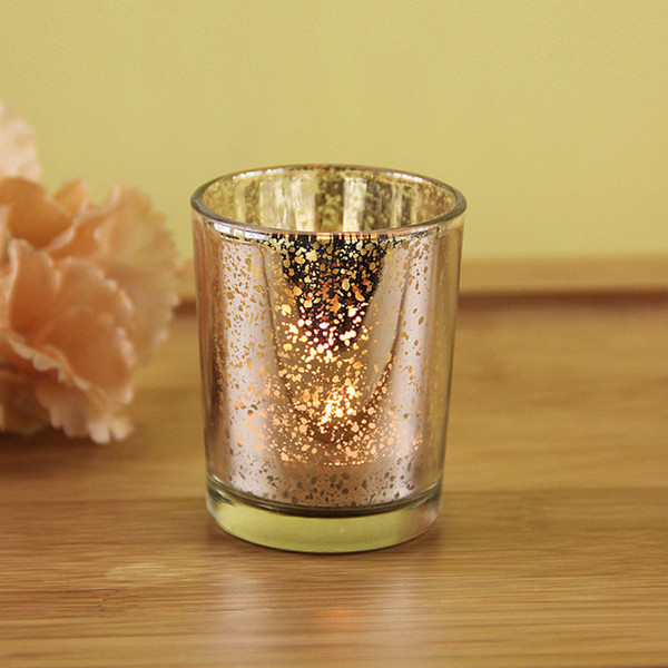 3 Colors Glass Tealight Candle Holder Party Decoration Wedding Favor Gifts