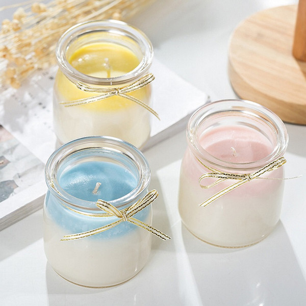 Soy Wax Aromatherapy Candle Natural Smokeless Essential Oils Scented Candle Gift Wedding Yoga Party Home Decor