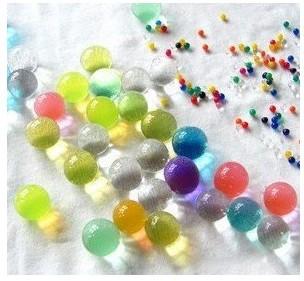 (600 Particles) Colorful Magic Nutrient Moisturizing Crystal Water Jelly Mud Soil Beads BallsVase Decorator for Plant Growing order<$18no tr