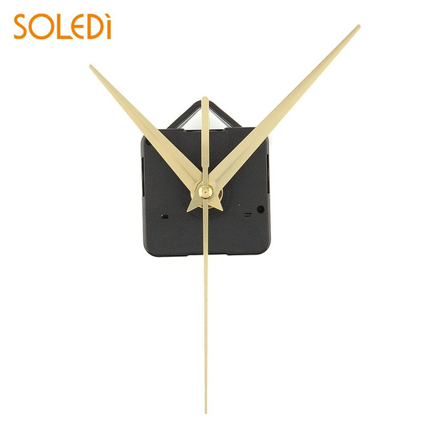 Quality Clock Movement Mechanism Parts DIY Tool with Gold Hands Quiet Silence #1