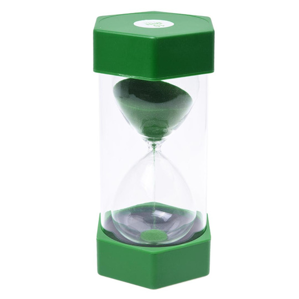 Security Fashion hourglass sand timer 10 minutes Green