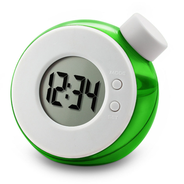Water clock Energy Creative Intelligence Magic elements Power alarm clock Creative alarm clock Creative Electronic products