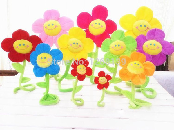 Curtain Clasps Clip Buckle Flexible Curtain Tieback Holdback Holder Cute Cartoon Smile Face Sunflower Home Decor Flower