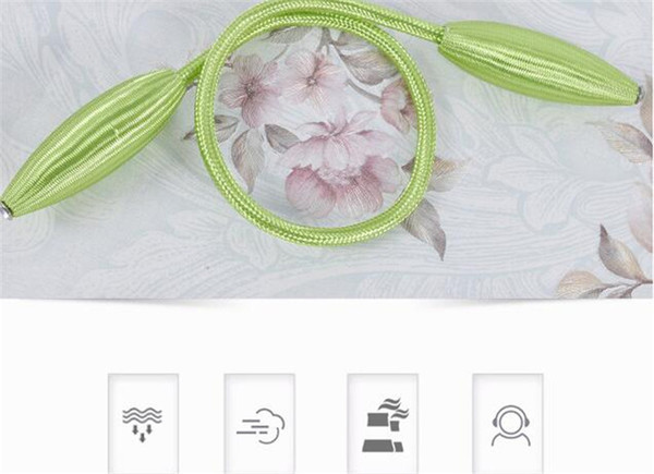 New Home Curtain Tiebacks Plush Alloy Hanging Belts Ropes Curtain Holdback Buckles Clasp Clips Curtain Accessories Hook Holder Decor