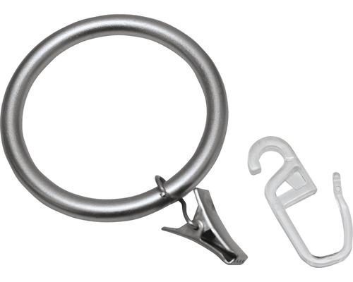 10 Pcs D50mm Iron Rings With Clip and Hook