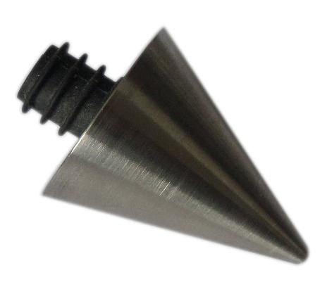 D12mm Curtain Rod Decorative Head Finial Cone