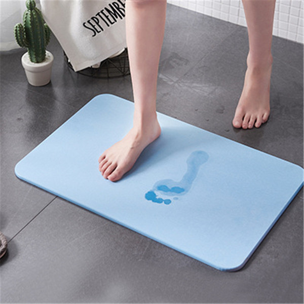 Cecil Floor Mat kitchen Living Room Carpets Round Quick drying Non-Slip Diatom mud Soft Rectangle Doormat Bathroom Mat