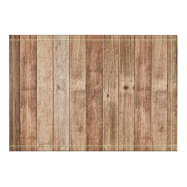 Hardwood Wooden Floor Bath Rugs Non-Slip Doormat Floor Entryways Kids Bath Mat Bathroom Accessories