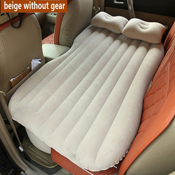 Free Shipping SUV Inflatable Mattress Travel Camping Car Back Seat Sleeping Rest Mattress with Air Pump car sex bed car accessories