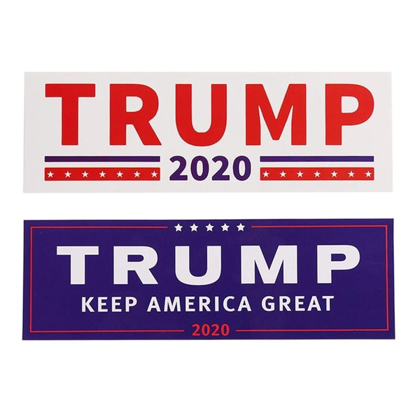 2020 America President General Election Car Sticker Donald John Trump Vehicle Paster Autocar Creative Decoration Stickers 10pcs/set mk611