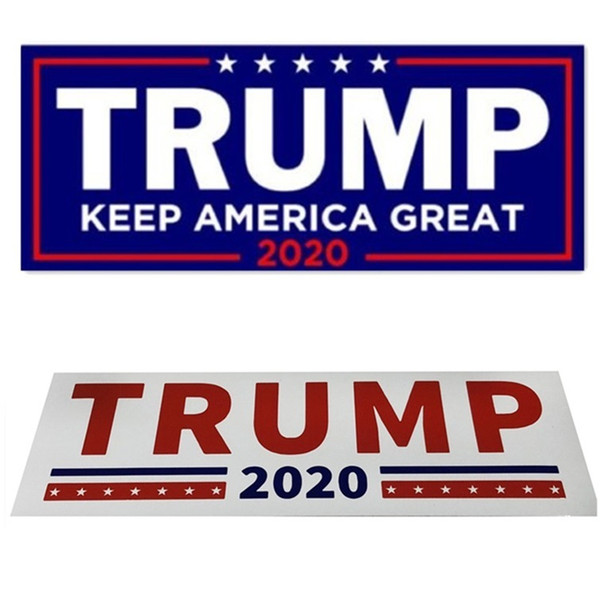 high quality Donald Sticker Trump 2020 Car Stickers Bumper Paster Keep Make America Great Decal for Car Styling Vehicle Paster T5I124