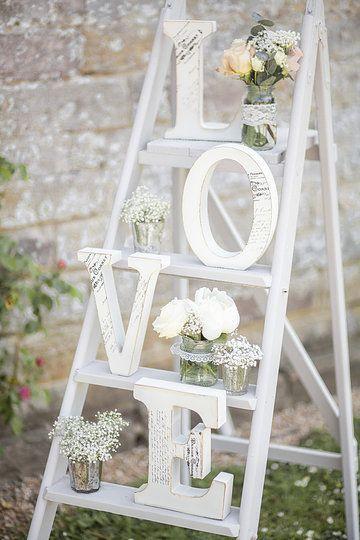 Free shipping LOVE Wedding Sign 15*13*2CM wedding decoration LOVE letters