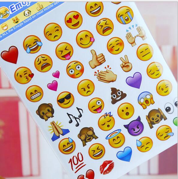 Emoji Switch Stickers Christmas Gifts Stickers Pack Android Phone Facebook Twitter Instagram Lovely Cute Face Sticker DHL