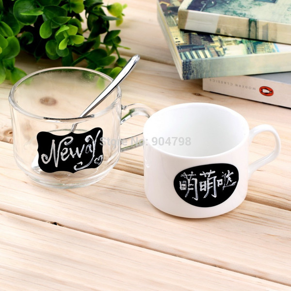 2015 new hot 36pcs Chalkboard Blackboard Chalk Board Stickers Craft Kitchen Jar Labels 12x3 free shipping tinyaa