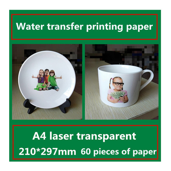 A4 laser transparent water transfer printing paper Home decoration stickers Following from the ceramic tile design transfer