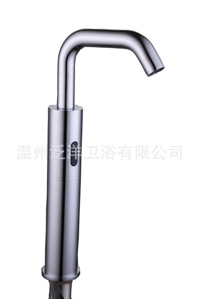 protection non-toxic tasteless single water induction faucet main copper single type metal washbasin faucet 160313#