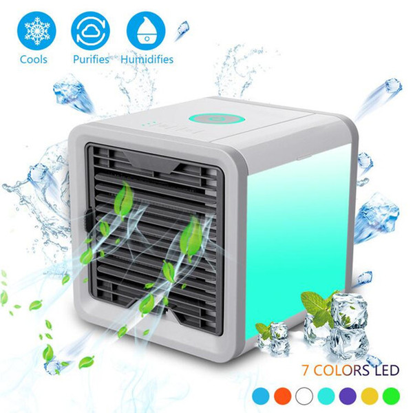 NEW mini Air Cooler Arctic Air Personal Space Cooler The Quick & Easy Way to Cool Any Space Air Conditioner Device Home Office Desk