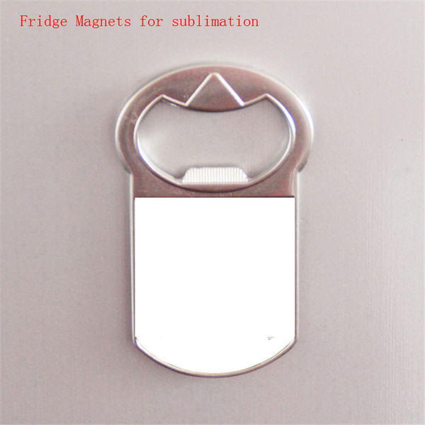 fridge magnets for dye sublimation wine opener fridge magnet thermal transfer printing diy blank consumables supplies new 3 style