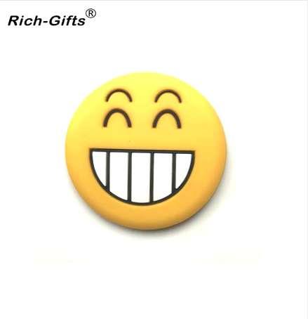 Hot Sell High Quality Smile PVC Soft Rubber Fridge Magnet For Decoration