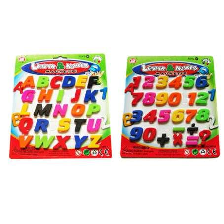 OULII Numbers Fridge Magnets Alphabet Refrigerator Magnet Magnetic Letters and Numbers Toys