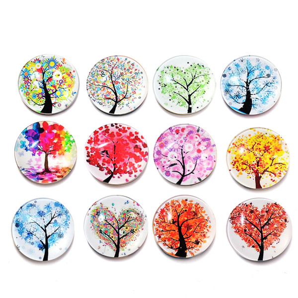 New Tree of Life Fridge Magnet Magnetic Refrigerator Magnets Colorful Plant Home Decor Drop Ship 240738