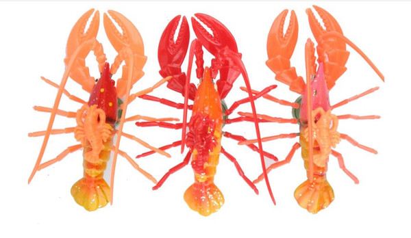 10pcs/lot Size 13*10CM Cute Artificial Lobster/Bermuda Lobster/Crayfish/Prawn/Langouste Fridge Magnets Home Decorations