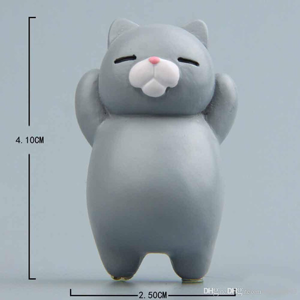 2019 refrigerator cat Funny Cartoon Animals Cat Fridge Magnet Sticker Cute Refrigerator Gift Home Decor Free Shipping