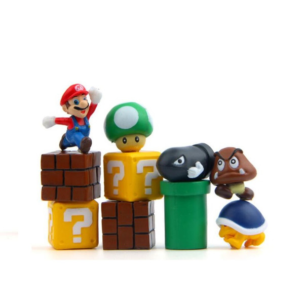 3D Cute Super Mario Resin Fridge Magnets for Kids Home Decoration Ornaments Figurines Wall Postbox Toys Home Kitchen Decor