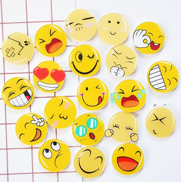 Hot sell Creative cartoon character expression Fridge Magnet strong creative acrylic decorative magnet Refrigerator magnet T4H0340