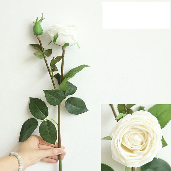 2018 Romantic Artificial Rose Flower wedding decoration DIY Silk Flower for Party Home Wedding Holiday Decoration