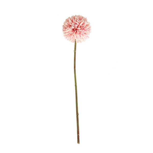 29cm Beautiful Exquisite Artificial Dandelion Flower 1 Head Grass Ball Home Garden Wedding Floral Decor