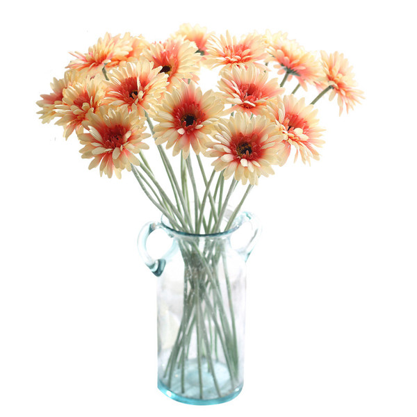 50cm Sunflower Simulation Flower Fulang African Chrysanthemum for Home Wedding Christmas Decoration